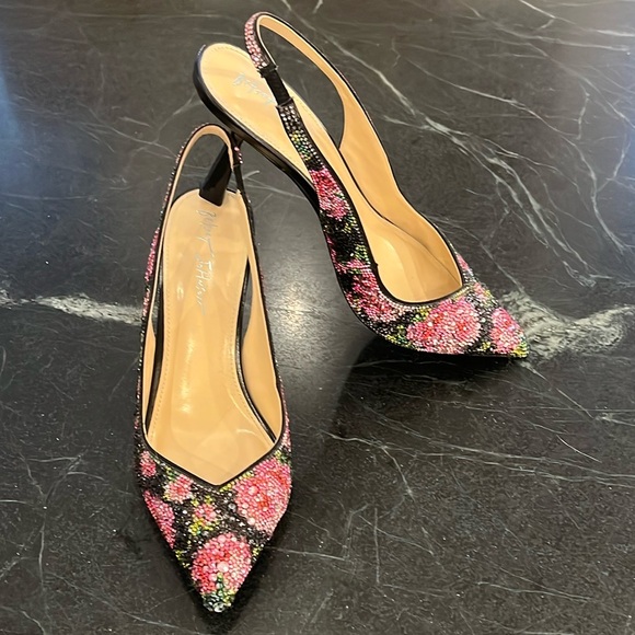 Betsey Johnson Women's Clark Slingback Evening Pumps 8.5 - Picture 4 of 5